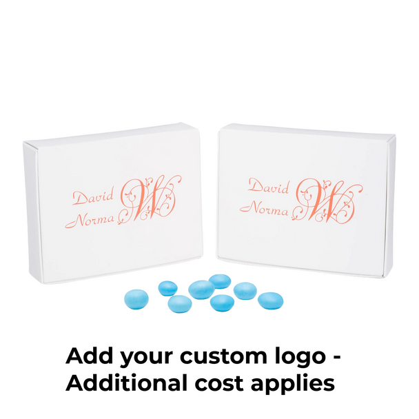 Made in & Ships from USA - 50 Boxes 1/4 lb. White Candy Boxes - 4-9/16" x 3-9/16" x 1-1/4"