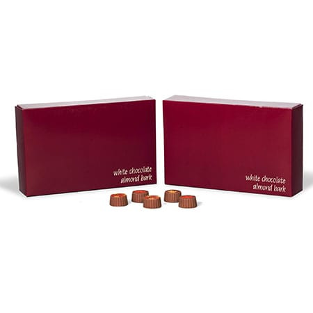 MADE IN USA - 50 2 Layer Covers - 2 lb. Candy-Chocolate Box Covers - Burgundy