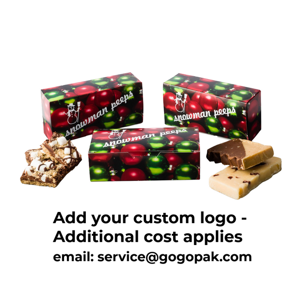 MADE IN USA - 50 Boxes - 1 lb. Candy & Fudge Boxes - Ornaments