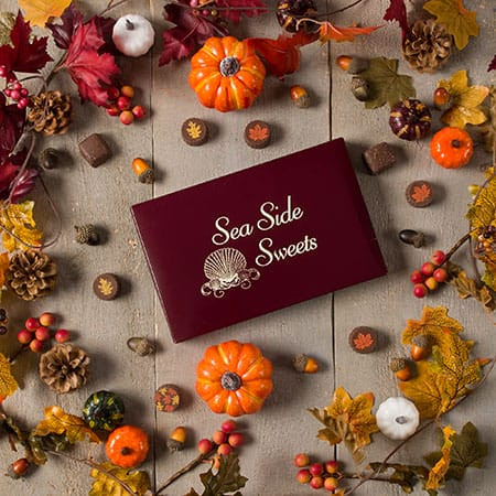 MADE IN USA - 50 Covers - 1 lb. Candy-Chocolate Box Covers - Burgundy