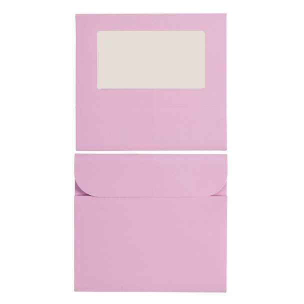 MADE IN USA - 100 Boxes - Lavender Bakery Boxes with Window - 9-7/16" x 6" x 2-3/4"