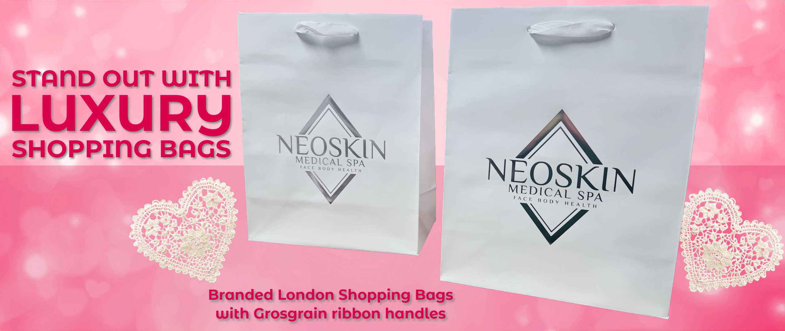Custom printed euro paper bags