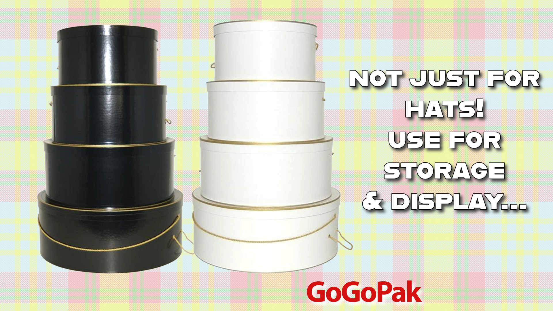 Nested Hat Boxes - Large - Hat Making Supplies