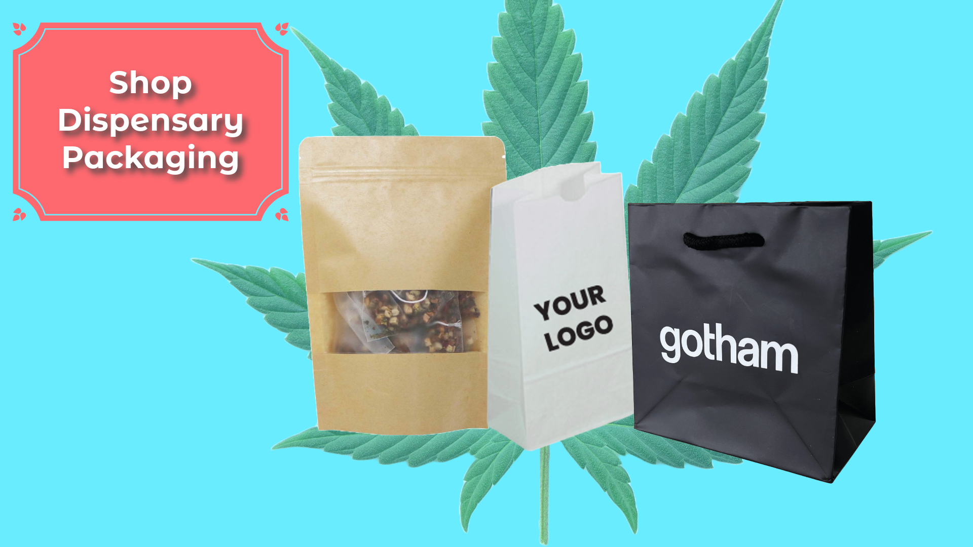 dispensary packaging, cannabis packaging