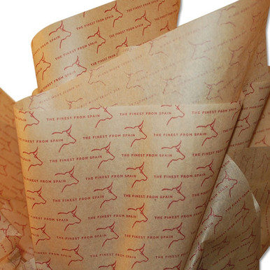 Custom Printed White Tissue Paper - AWCR15037 - Brilliant Promotional  Products