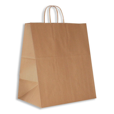 Recycled Kraft Paper Shopping bags - Lion Size with Large