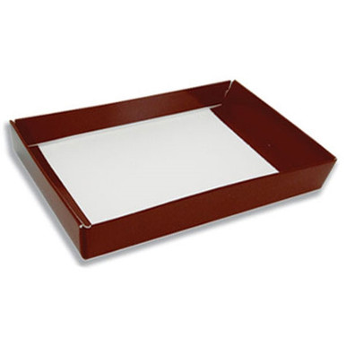 1 lb. Chocolate Box Bases-1 Layer-Brown