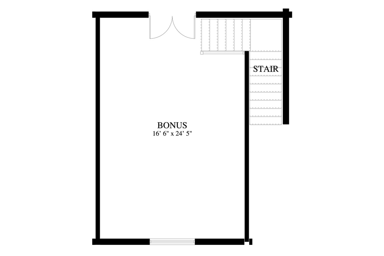 Secondary Image - Lodge Style House Plan - Leek 10832 - 2nd Floor Plan