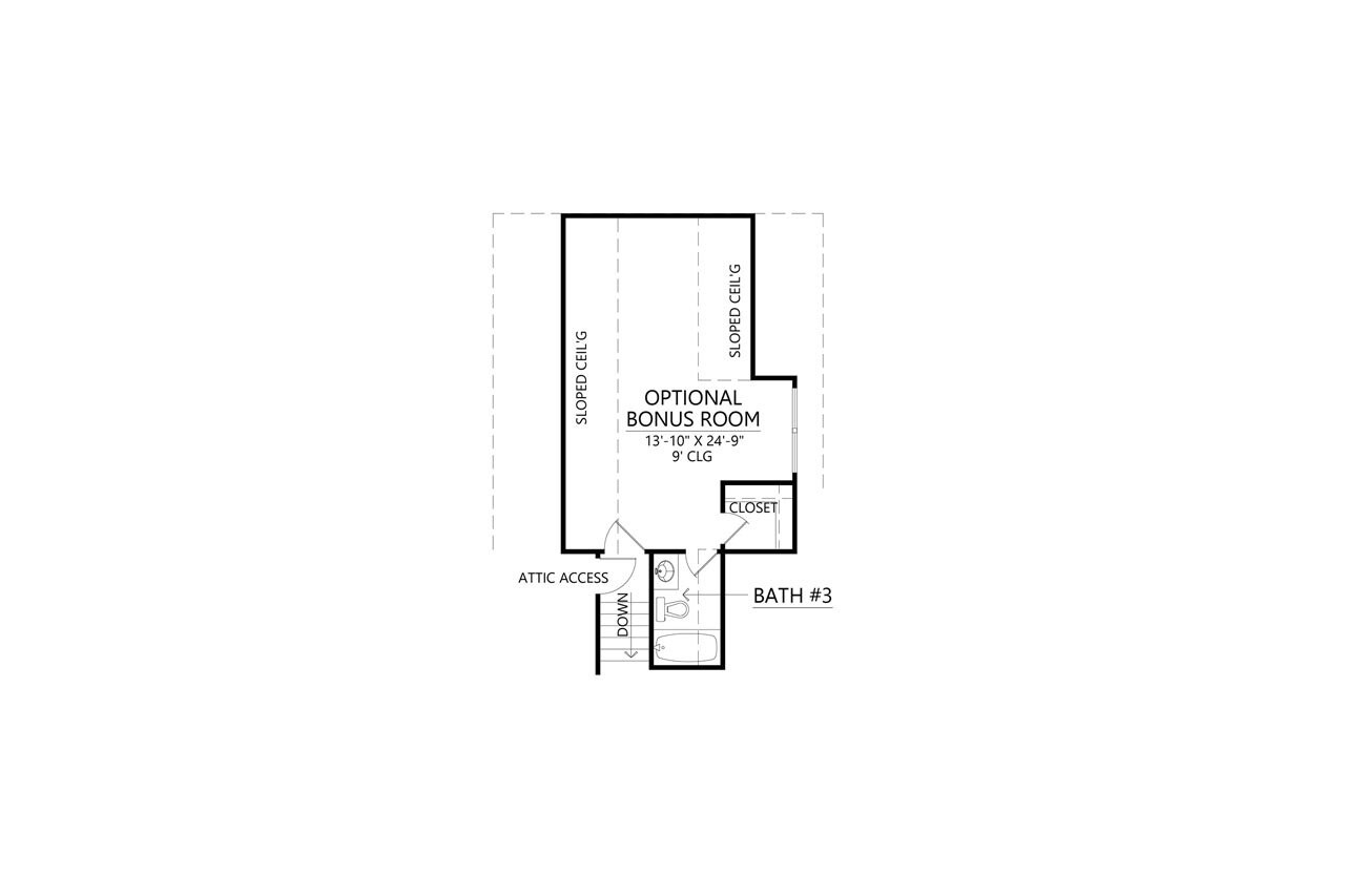 Secondary Image - Country House Plan - Rosewood Farmhouse 11228 - Other Floor Plan