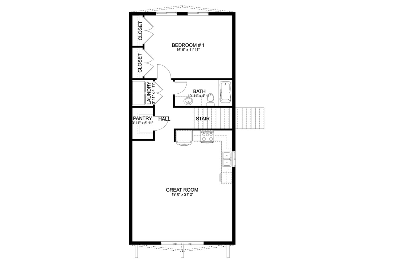 Secondary Image - Farmhouse House Plan - Eddie 12686 - 2nd Floor Plan