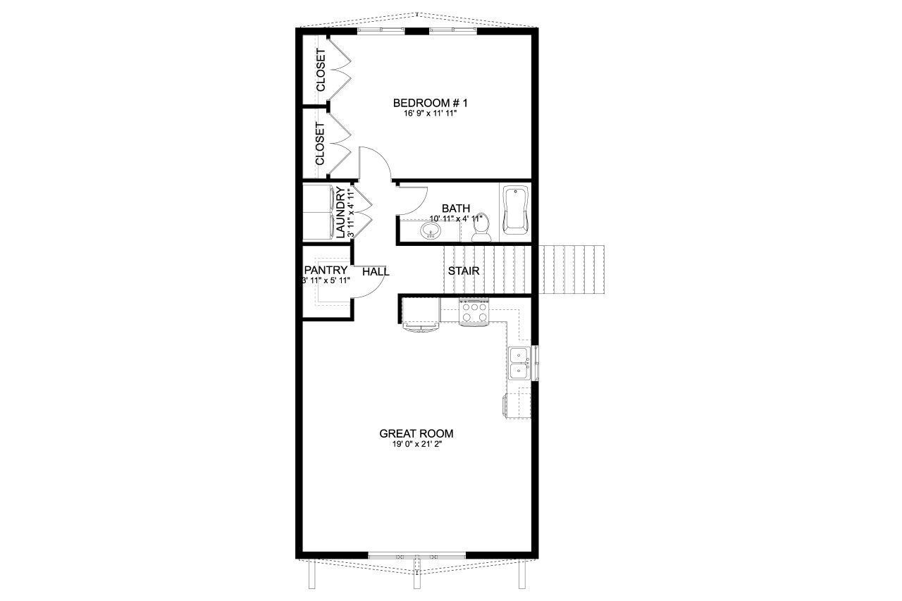 Secondary Image - Farmhouse House Plan - Eddie 12686 - 2nd Floor Plan