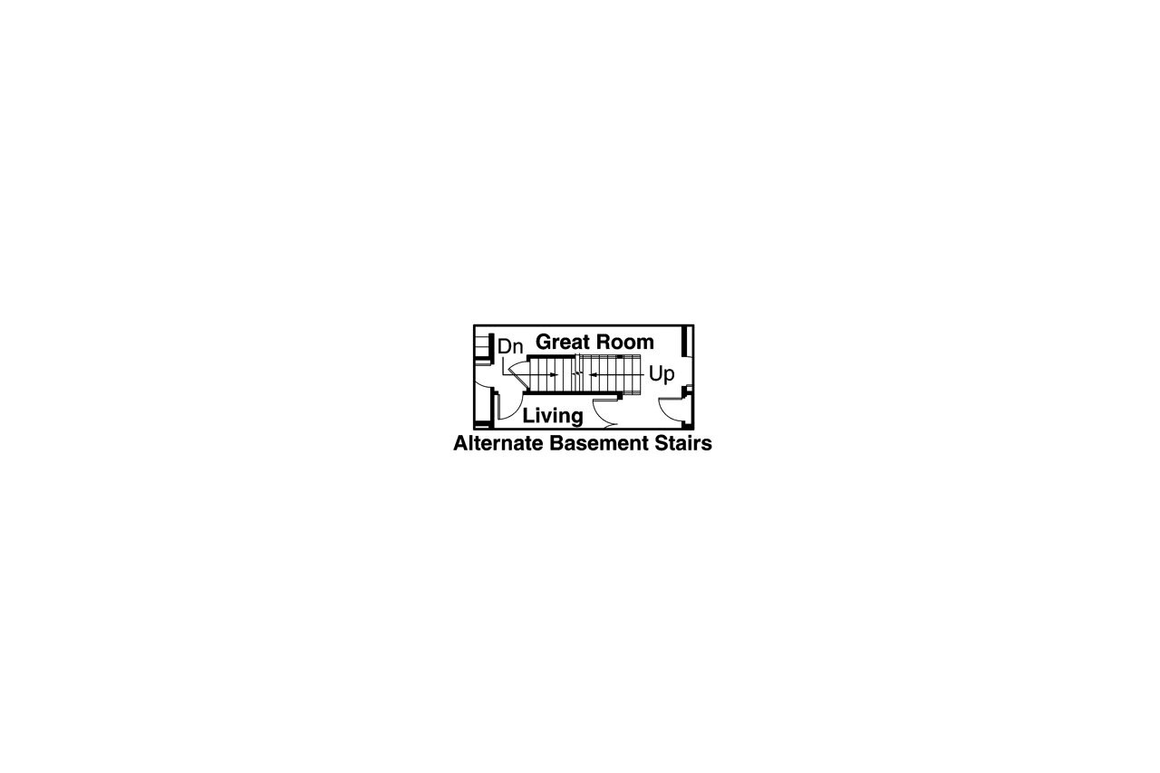 Craftsman House Plan - Hillsborough 14451 - Basement Floor Plan