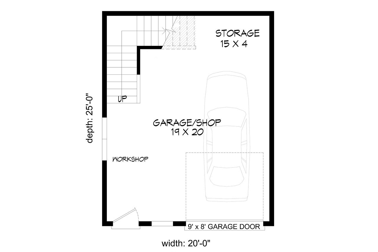 Traditional House Plan - Timber Springs 16526 - 1st Floor Plan