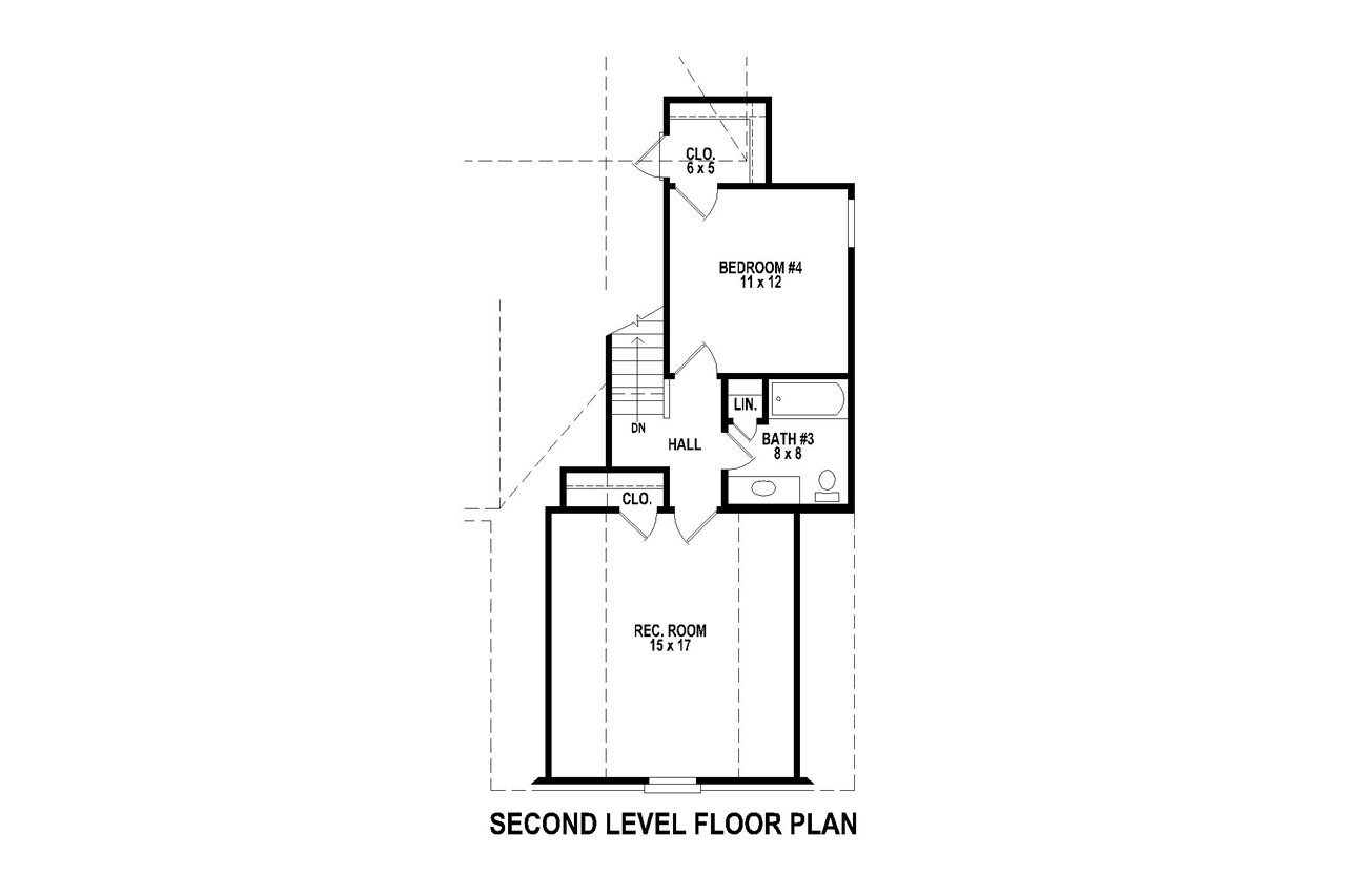 Secondary Image - European House Plan - 16996 - 2nd Floor Plan