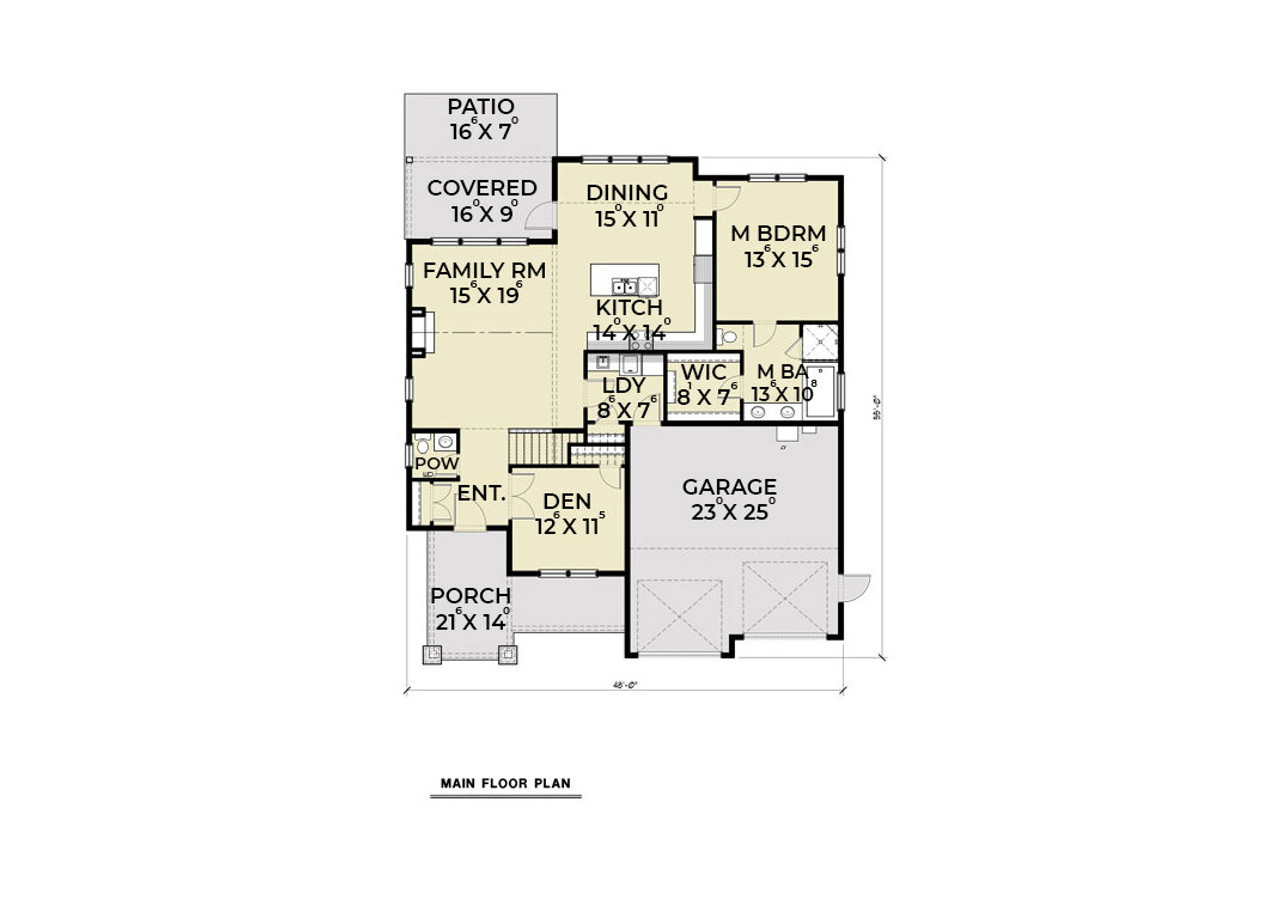 Secondary Image - Traditional House Plan - 18163 - 2nd Floor Plan