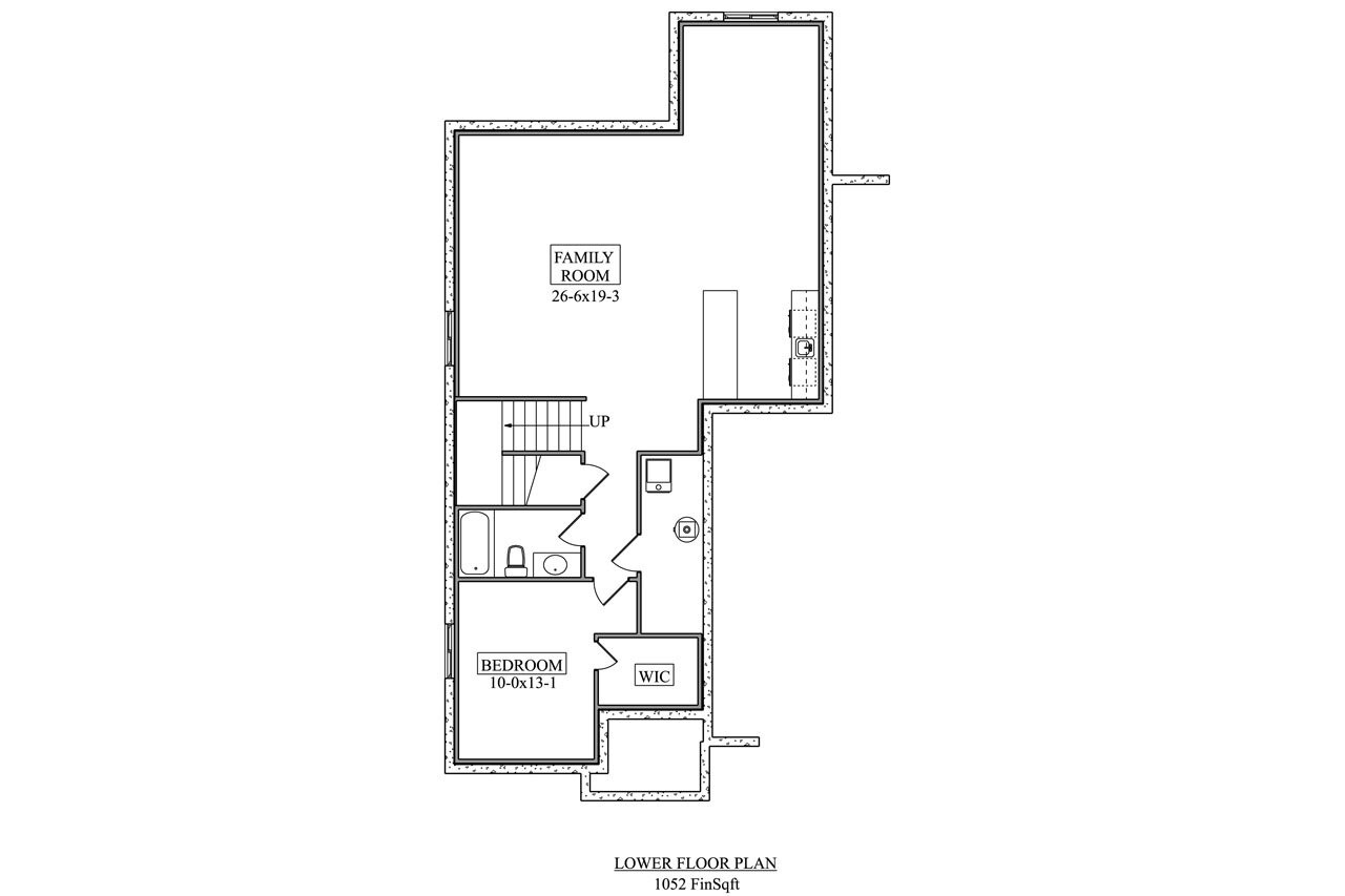 Modern House Plan - Tarpon 18927 - Basement Floor Plan