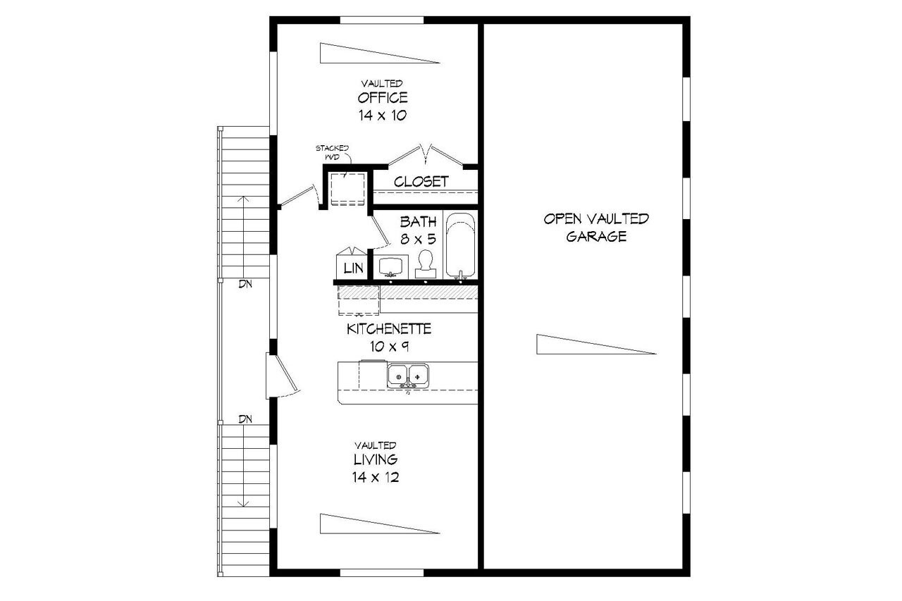 Secondary Image - Contemporary House Plan - Tumalo Creek 19102 - 2nd Floor Plan