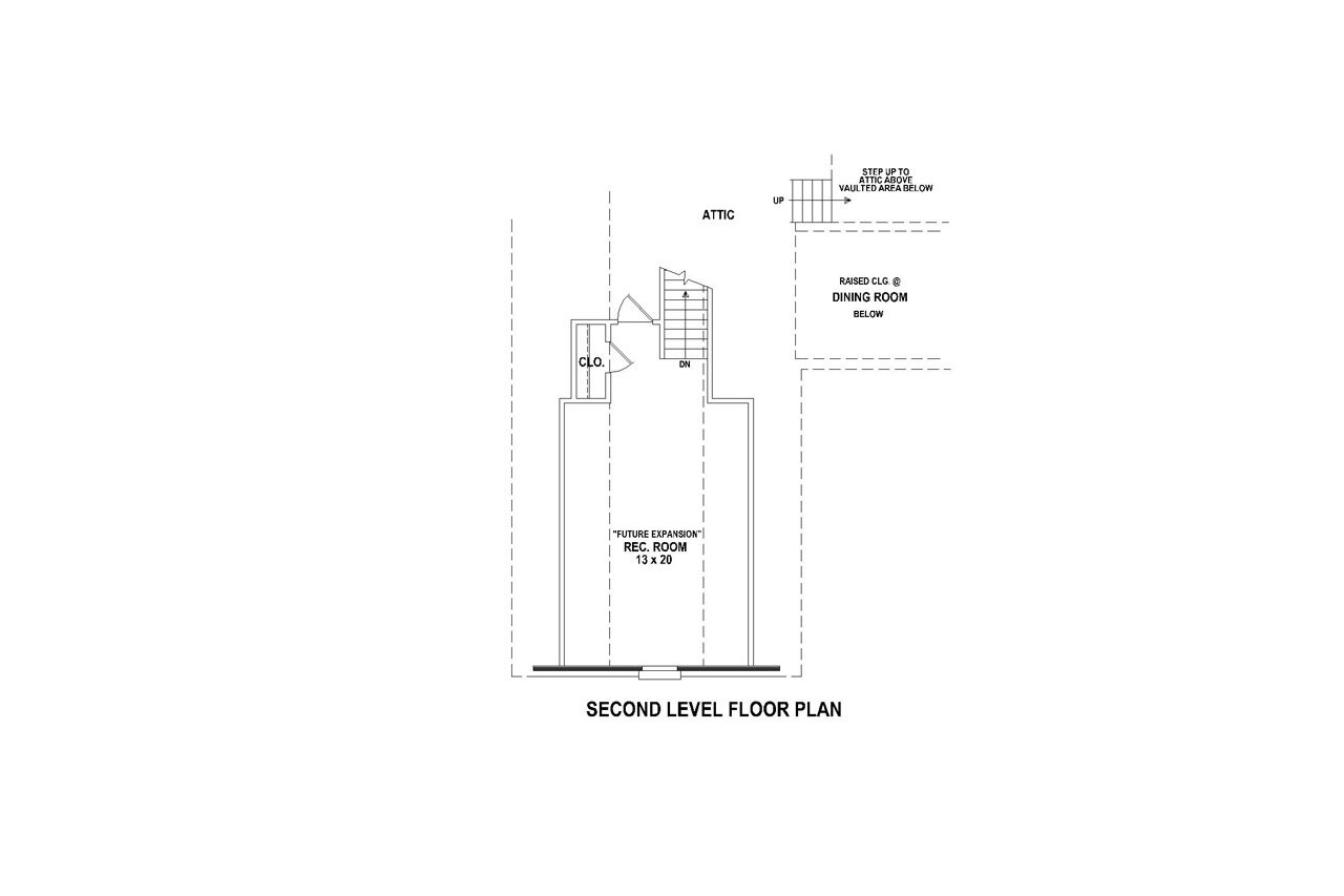 Secondary Image - Traditional House Plan - 21533 - 2nd Floor Plan