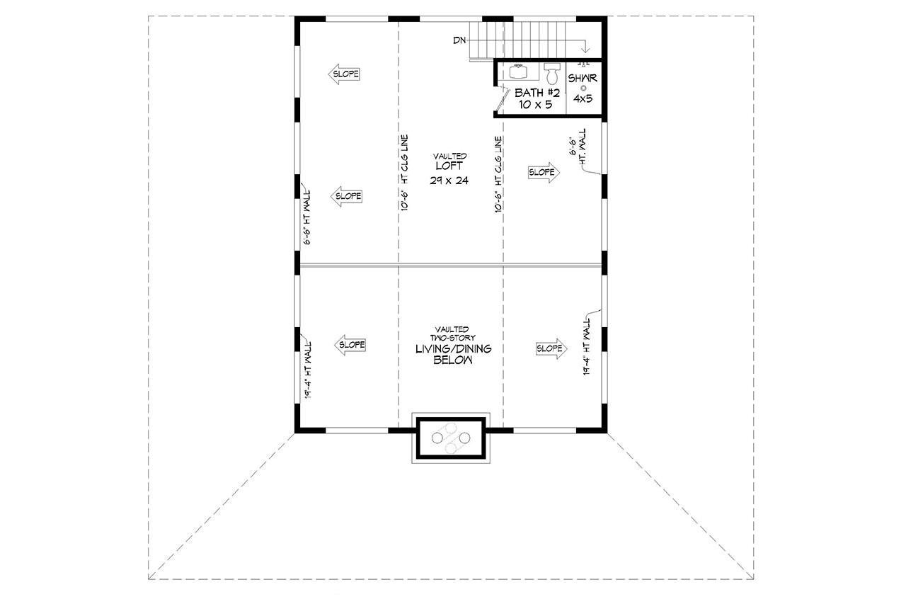 Secondary Image - Farmhouse House Plan - River Springs 24370 - 2nd Floor Plan