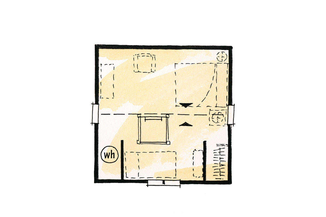 Cottage House Plan - Pecos 24790 - 2nd Floor Plan