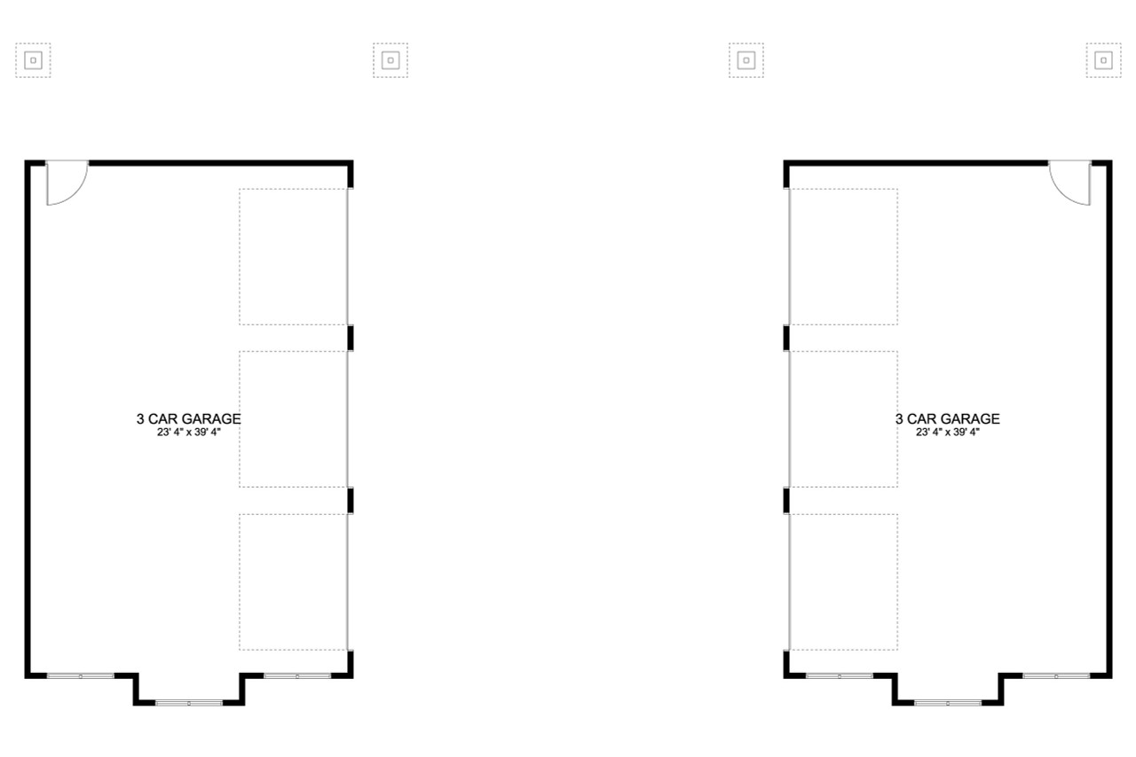 Country House Plan - Elena 25327 - 1st Floor Plan