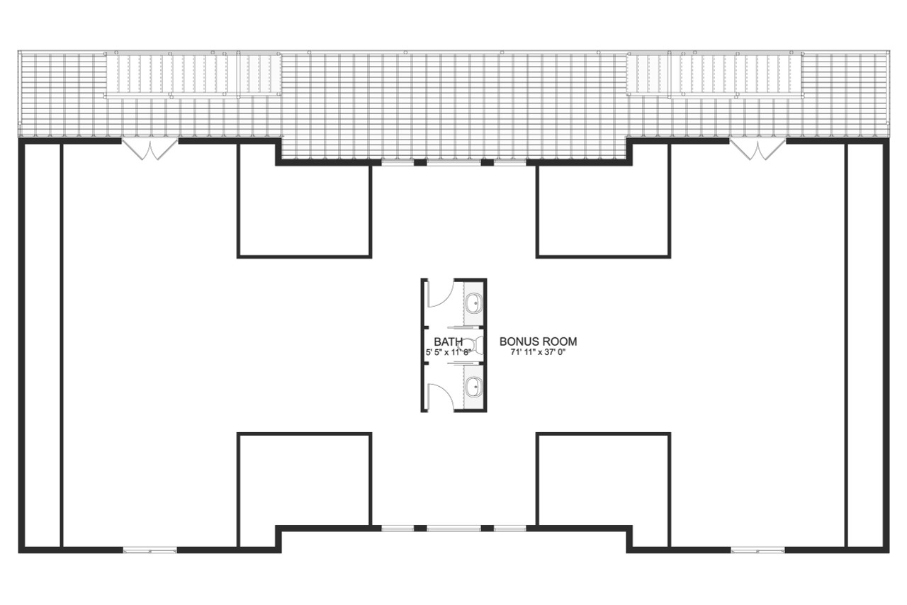 Country House Plan - Elena 25327 - 2nd Floor Plan