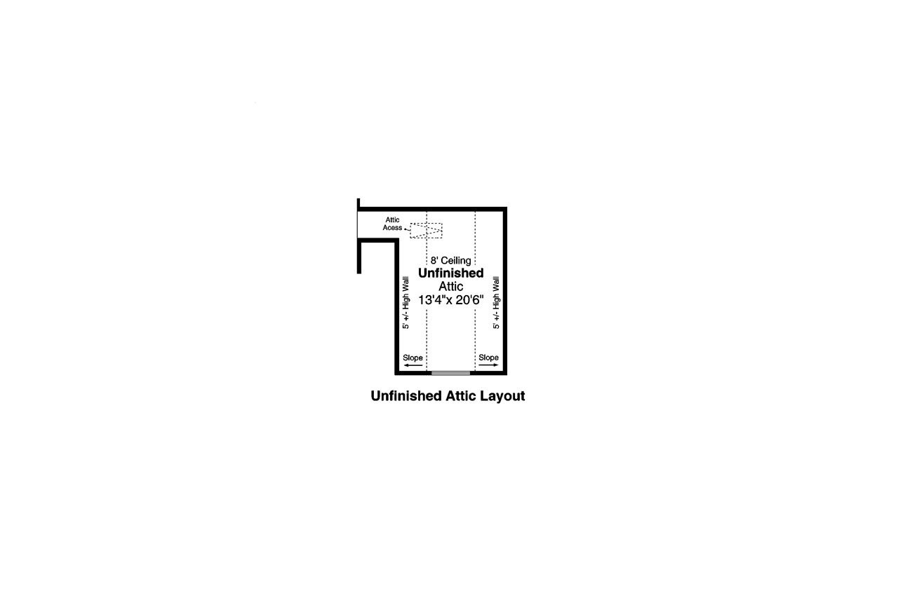 Secondary Image - Traditional House Plan - Helena 25559 - 2nd Floor Plan