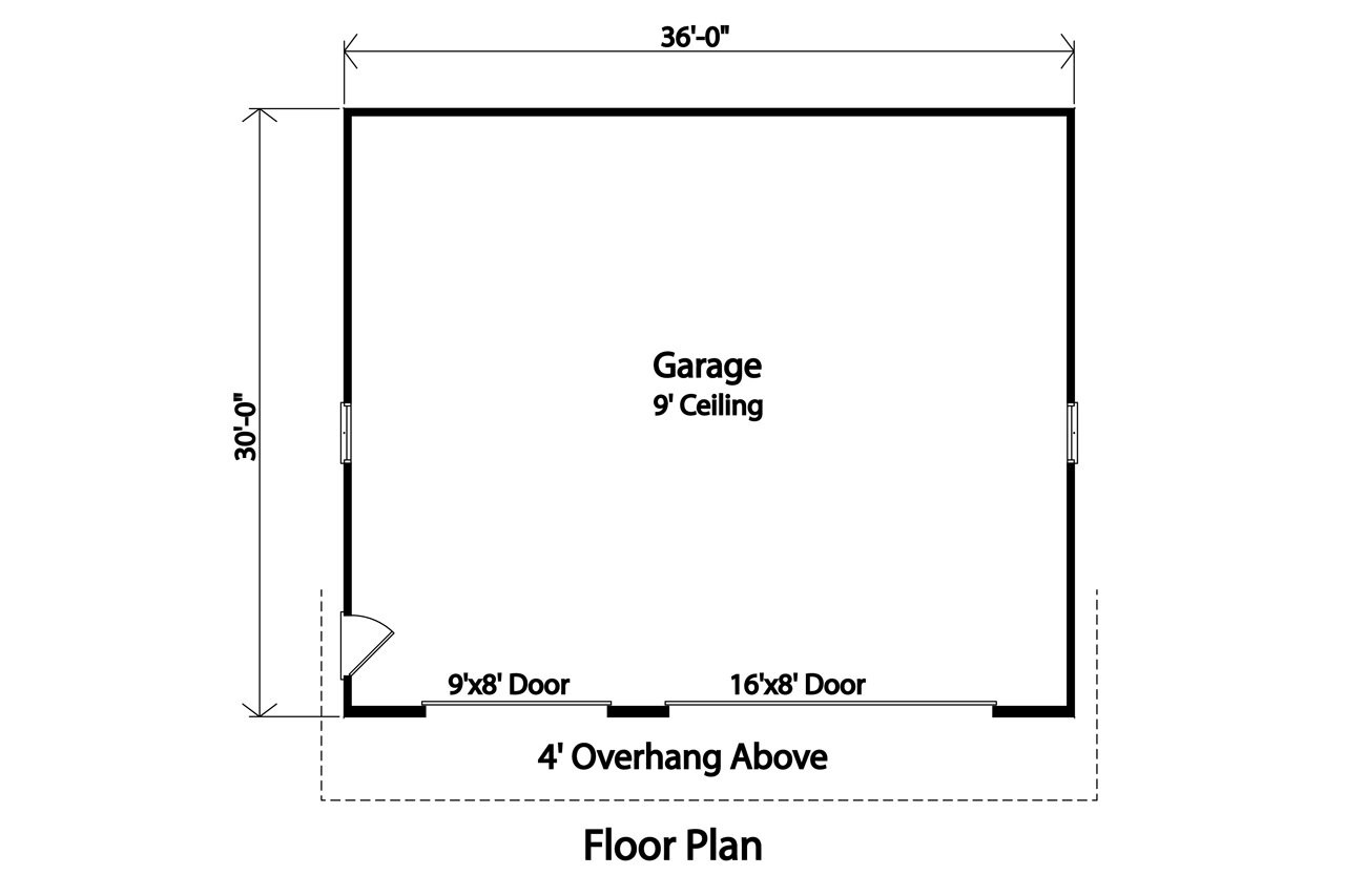 Traditional House Plan - 27622 - 1st Floor Plan