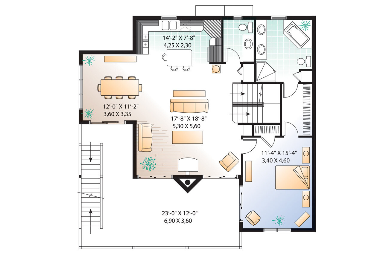 Secondary Image - Cape Cod House Plan - The Wind Drift 3 28167 - 2nd Floor Plan