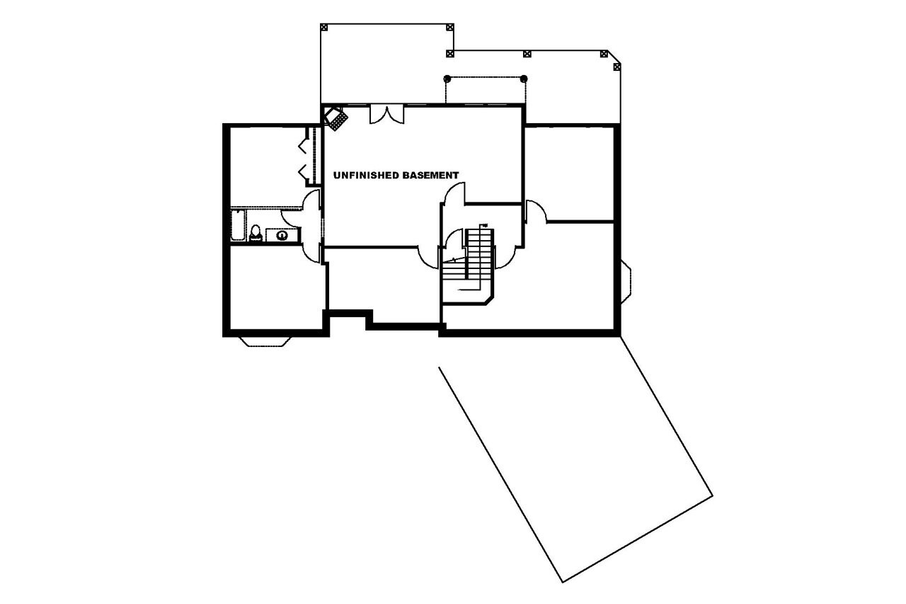 Ranch House Plan - 30774 - 2nd Floor Plan