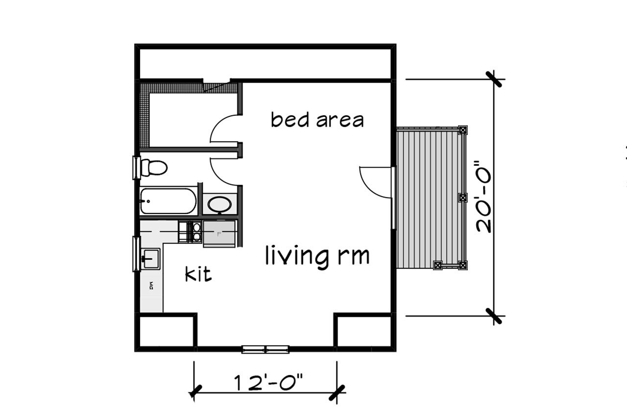 Traditional House Plan - 30969 - 2nd Floor Plan