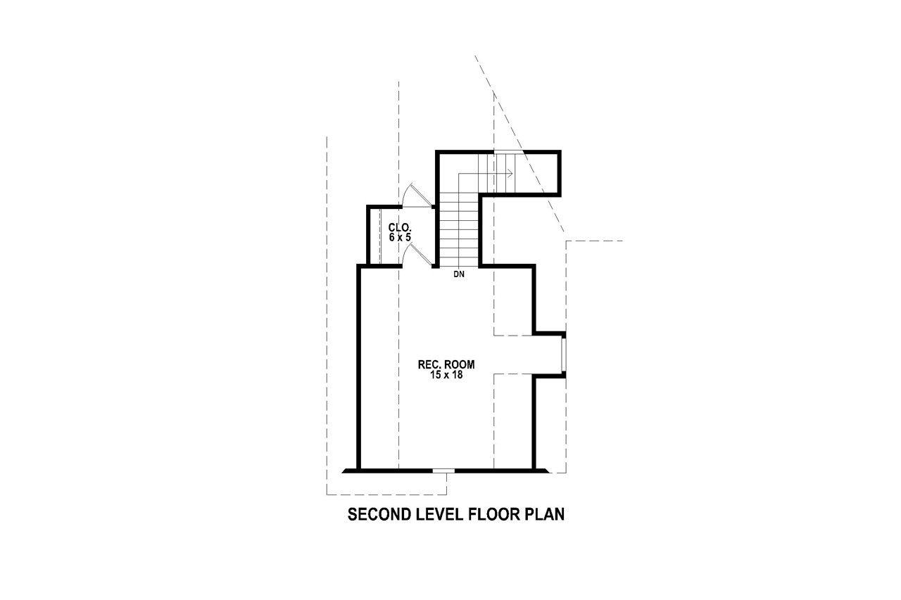 Secondary Image - Craftsman House Plan - 31395 - 2nd Floor Plan