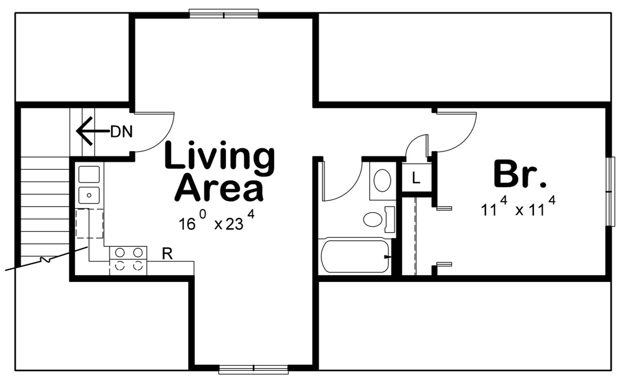 Secondary Image - Country House Plan - 32841 - 2nd Floor Plan