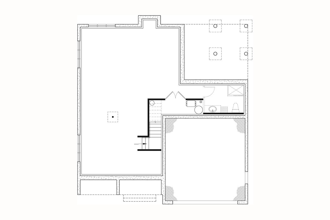 Farmhouse House Plan - St Arnaud 4 32950 - Basement Floor Plan