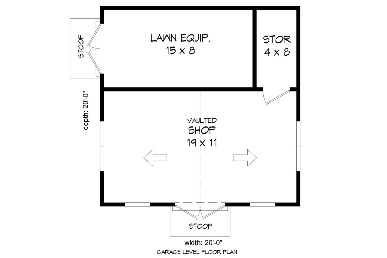 Traditional House Plan - Maywood 33277 - 1st Floor Plan