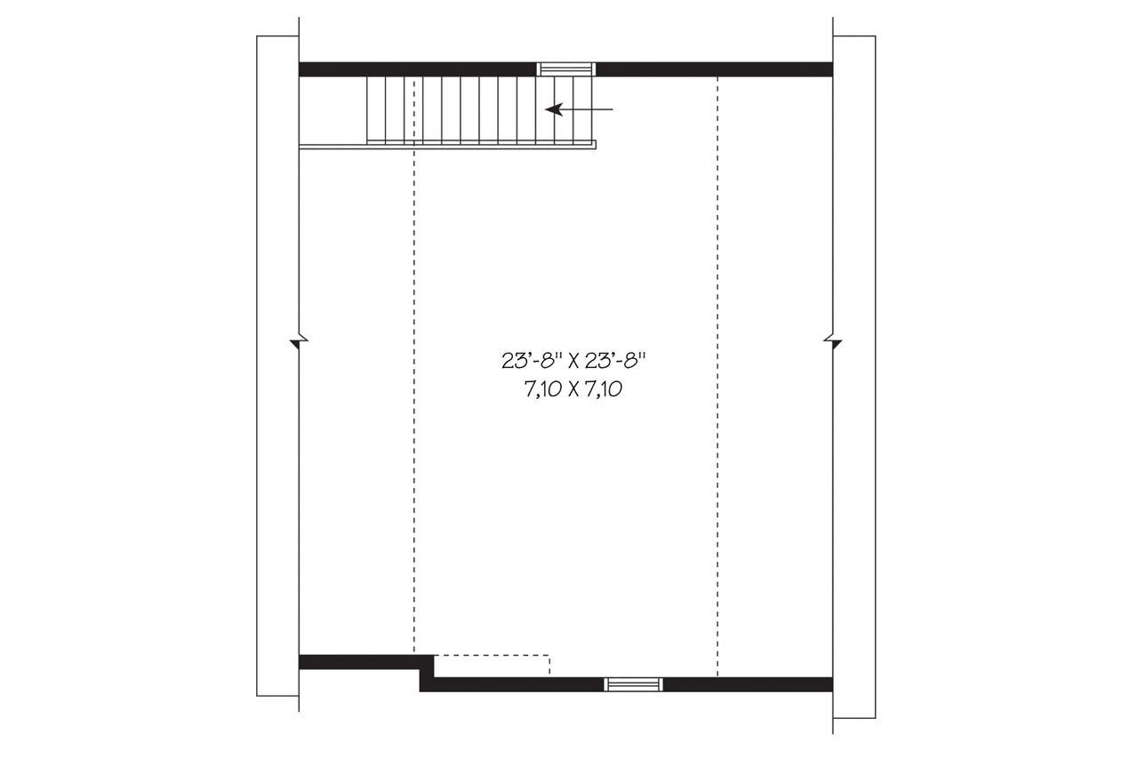 Secondary Image - Traditional House Plan - Townside 2 35030 - 2nd Floor Plan