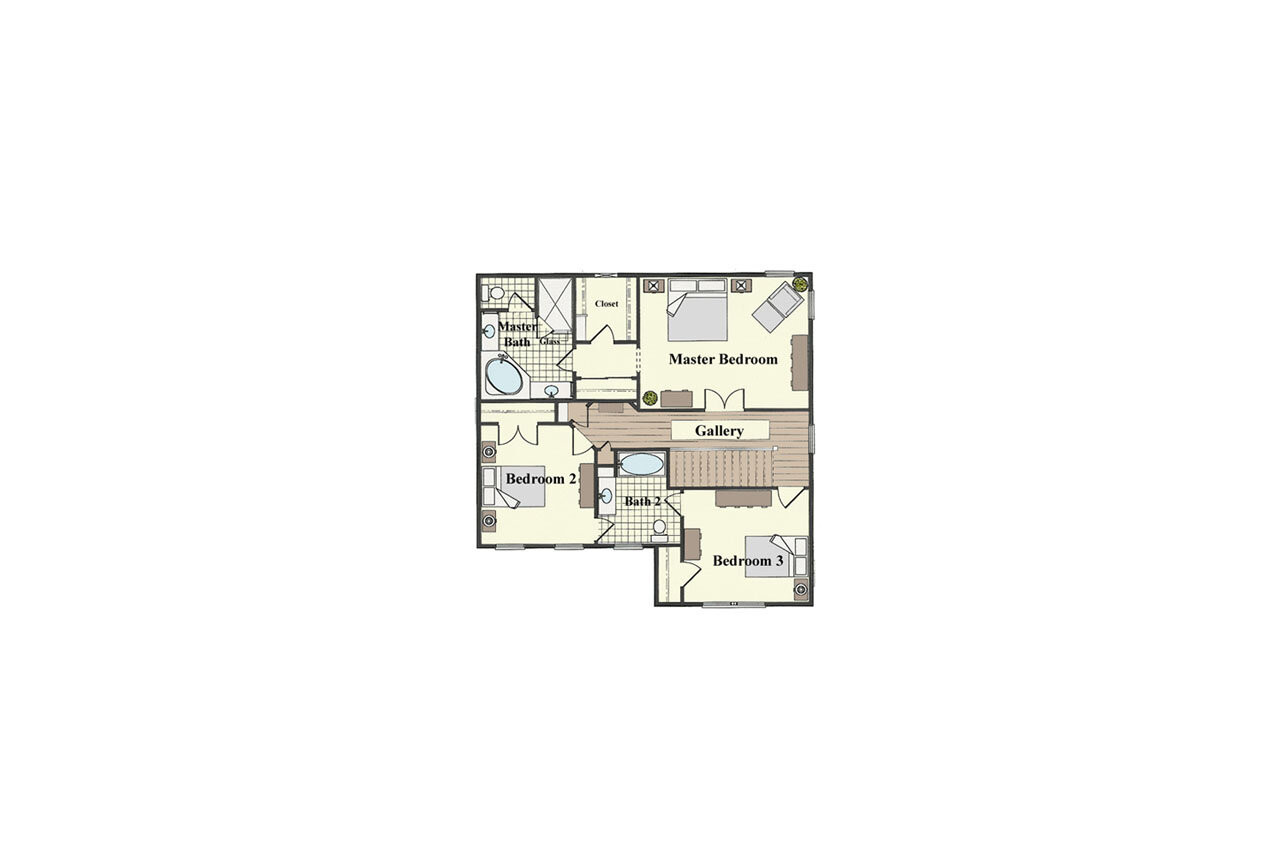 Cottage House Plan - Hillsdale 35472 - 2nd Floor Plan