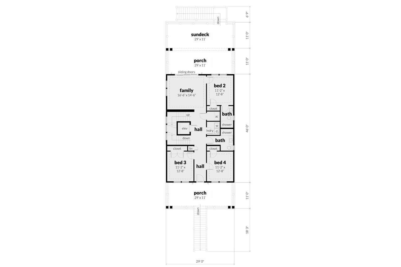Cape Cod House Plan - Forecastle 35928 - 1st Floor Plan