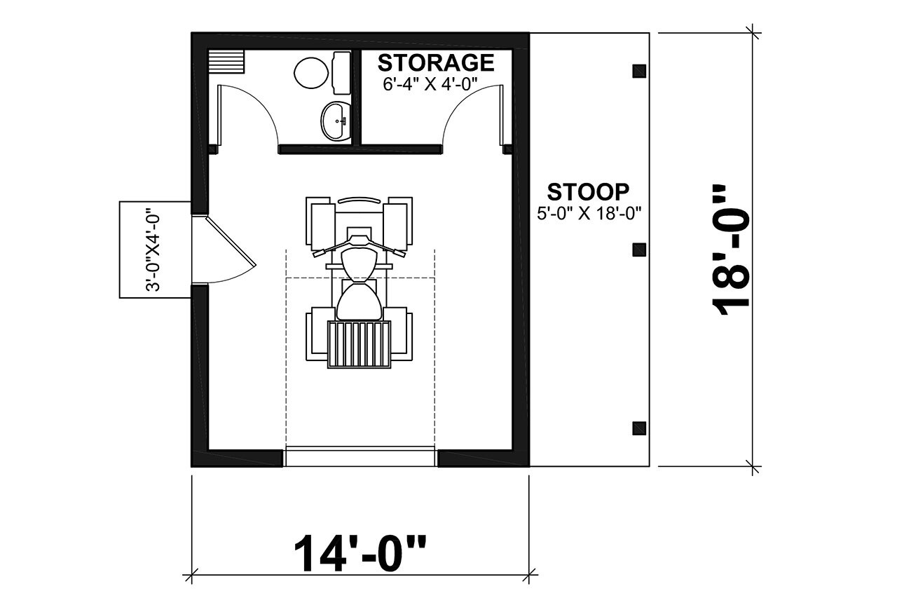 Country House Plan - Acacia 36742 - 1st Floor Plan