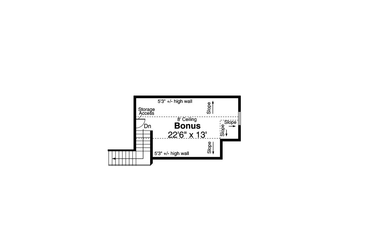 Secondary Image - Country House Plan - Endicott 37231 - 2nd Floor Plan