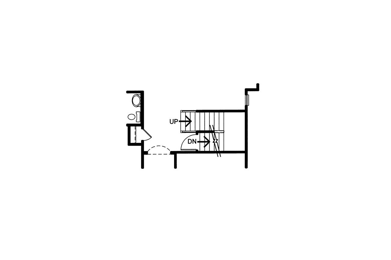 Traditional House Plan - Monona 42411 - Optional Floor Plan