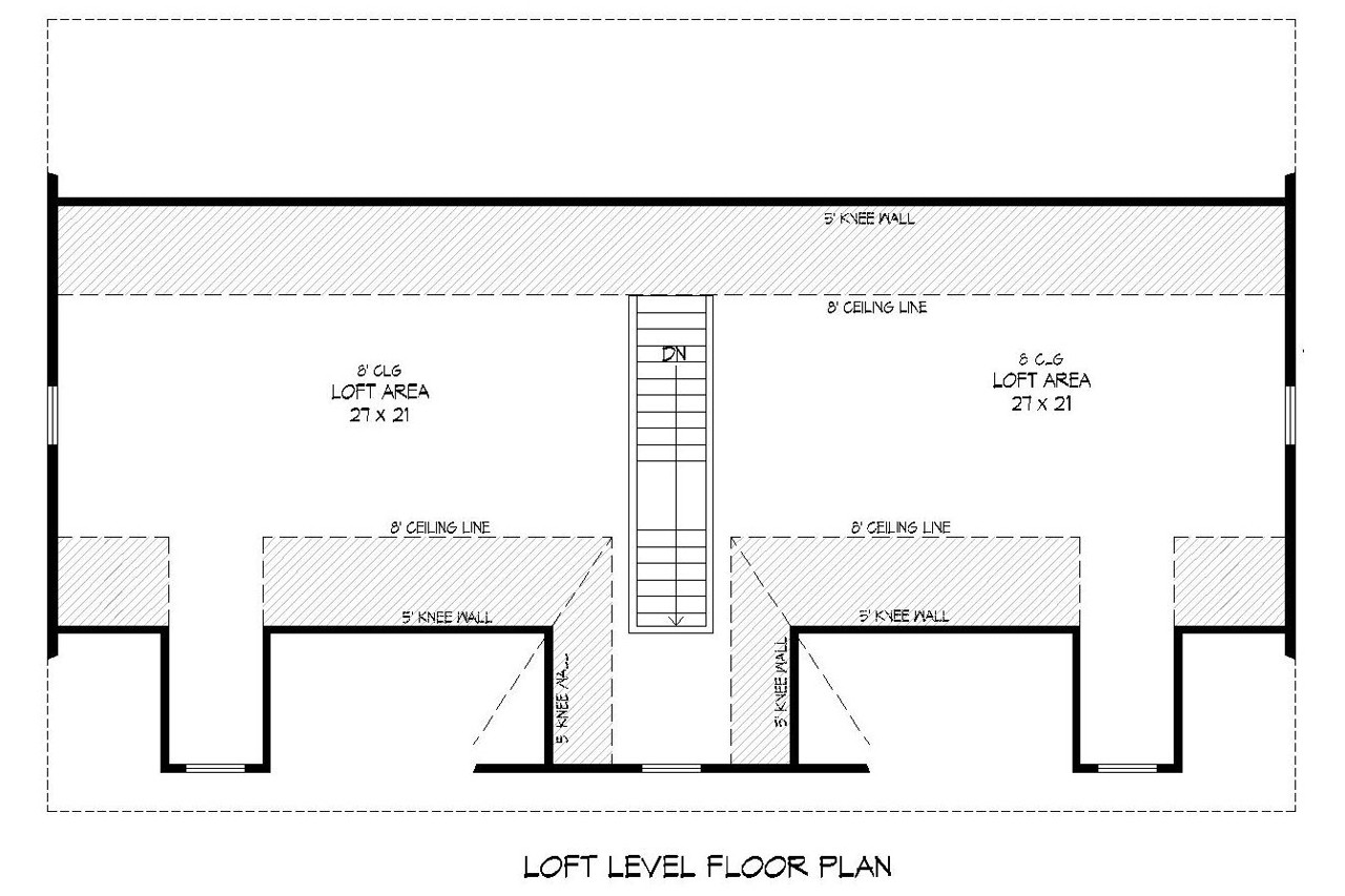 Secondary Image - Country House Plan - 43957 - 2nd Floor Plan