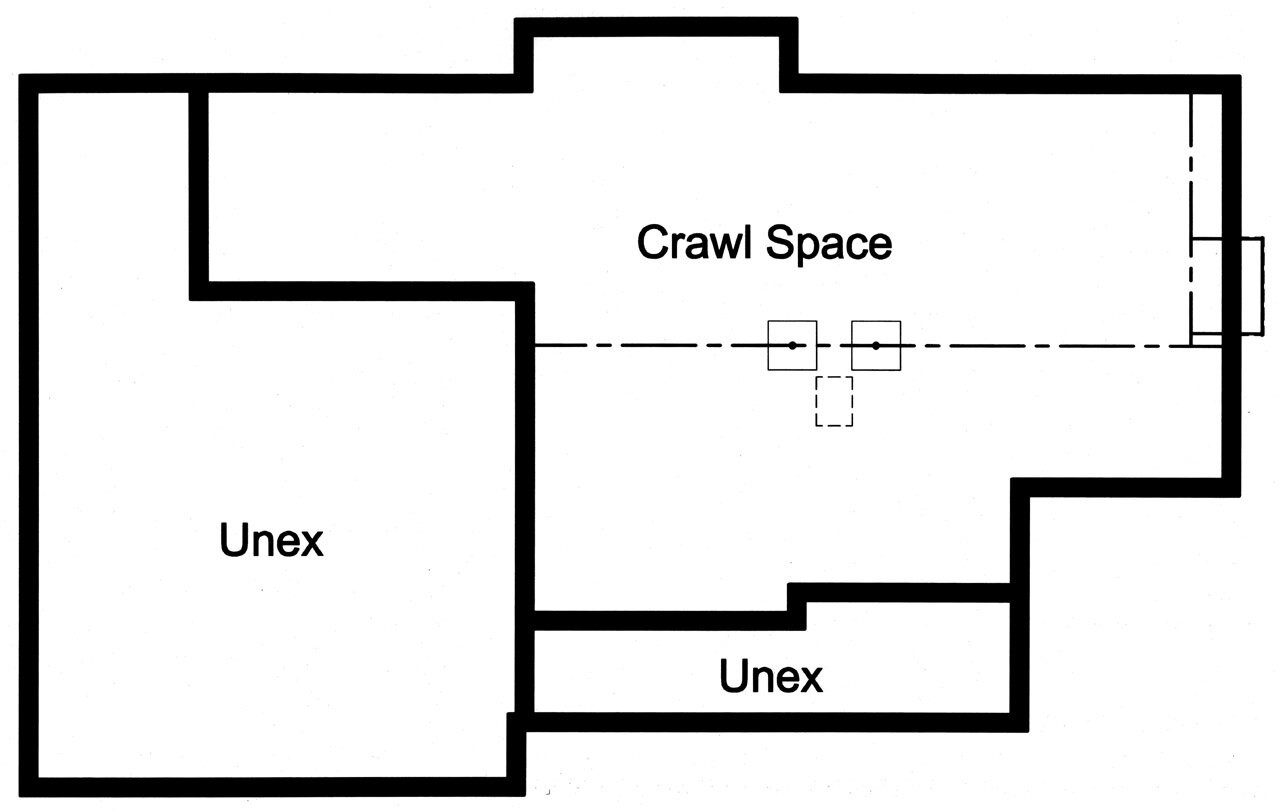 Traditional House Plan - Lynbrooke 48459 - Basement Floor Plan