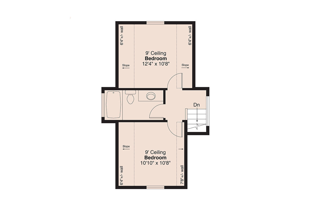 Cottage House Plan - Aspen Cottage 49838 - Optional Floor Plan