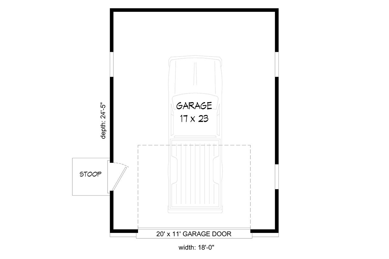 Traditional House Plan - Hamilton 51300 - 1st Floor Plan