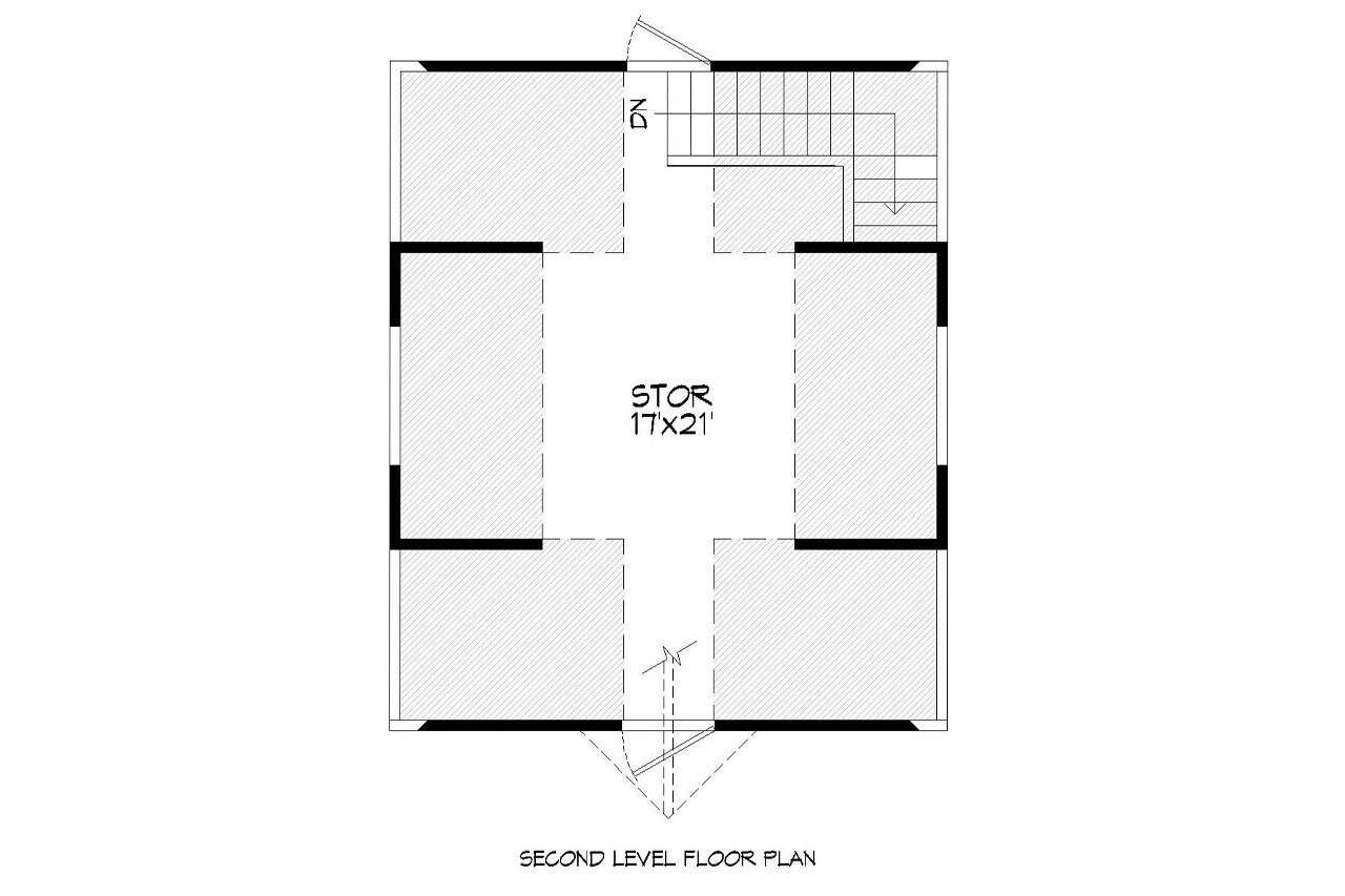 Secondary Image - Country House Plan - 52280 - 2nd Floor Plan