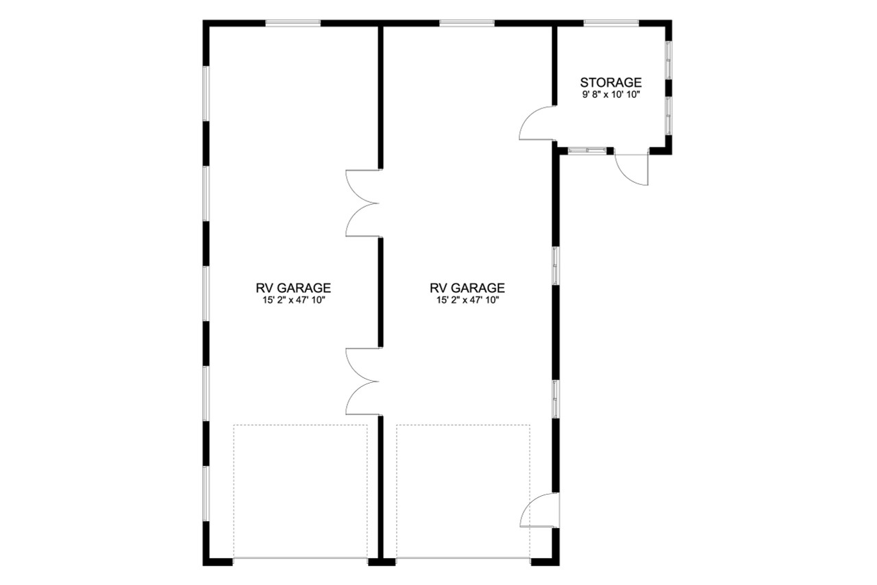 Traditional House Plan - Whitlock 55853 - 1st Floor Plan