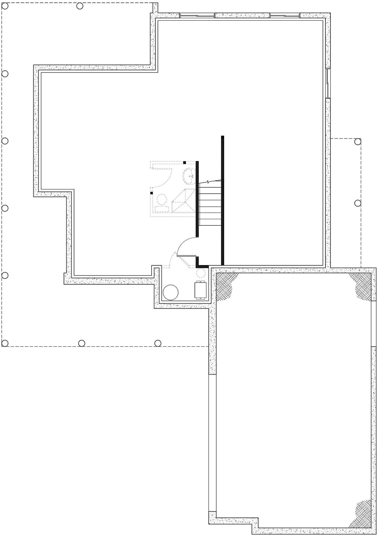 Country House Plan - Turningdale 58508 - Basement Floor Plan