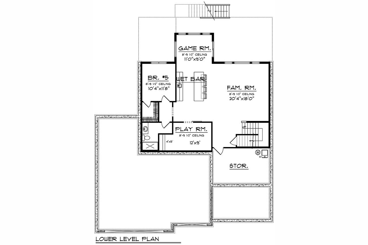 Traditional House Plan - 61452 - Other Floor Plan