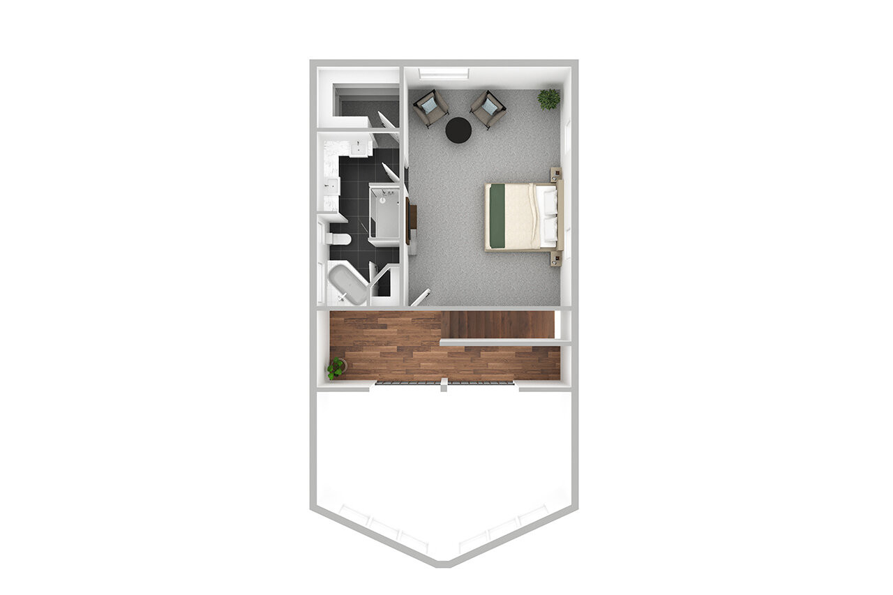 Logsden 3D Second Floor Plan - 2nd Floor Plan